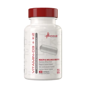 Metabolic Vitamin D3+K2 30 капсули