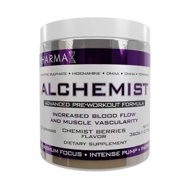 Pharma X Alchemist Advanced Pre-Workout - Yohimbine + Agmatine формула