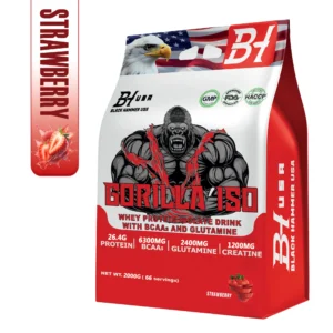 BHN Gorilla Iso Whey 2000g - Strawberry